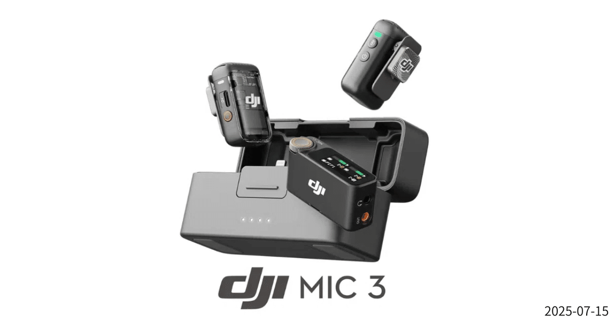 DJI MIC ワイヤレスマイク Amazon.co.jp: DJI Mic 2（トランスミッター×2 + レシーバー×1 +