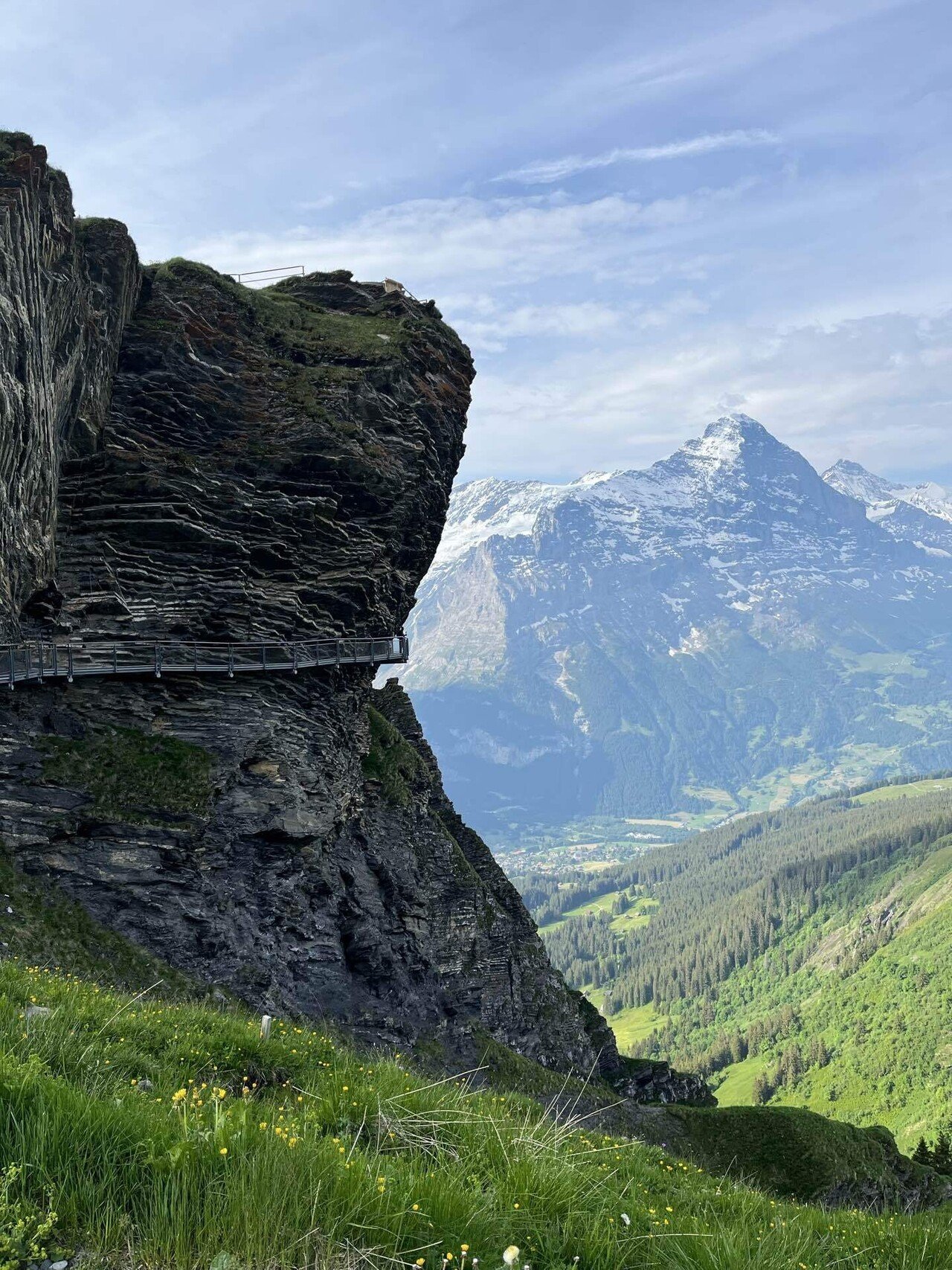 スイスの旅#06】Day3①•恐怖の遊歩道フィルスト・クリフウォーク
