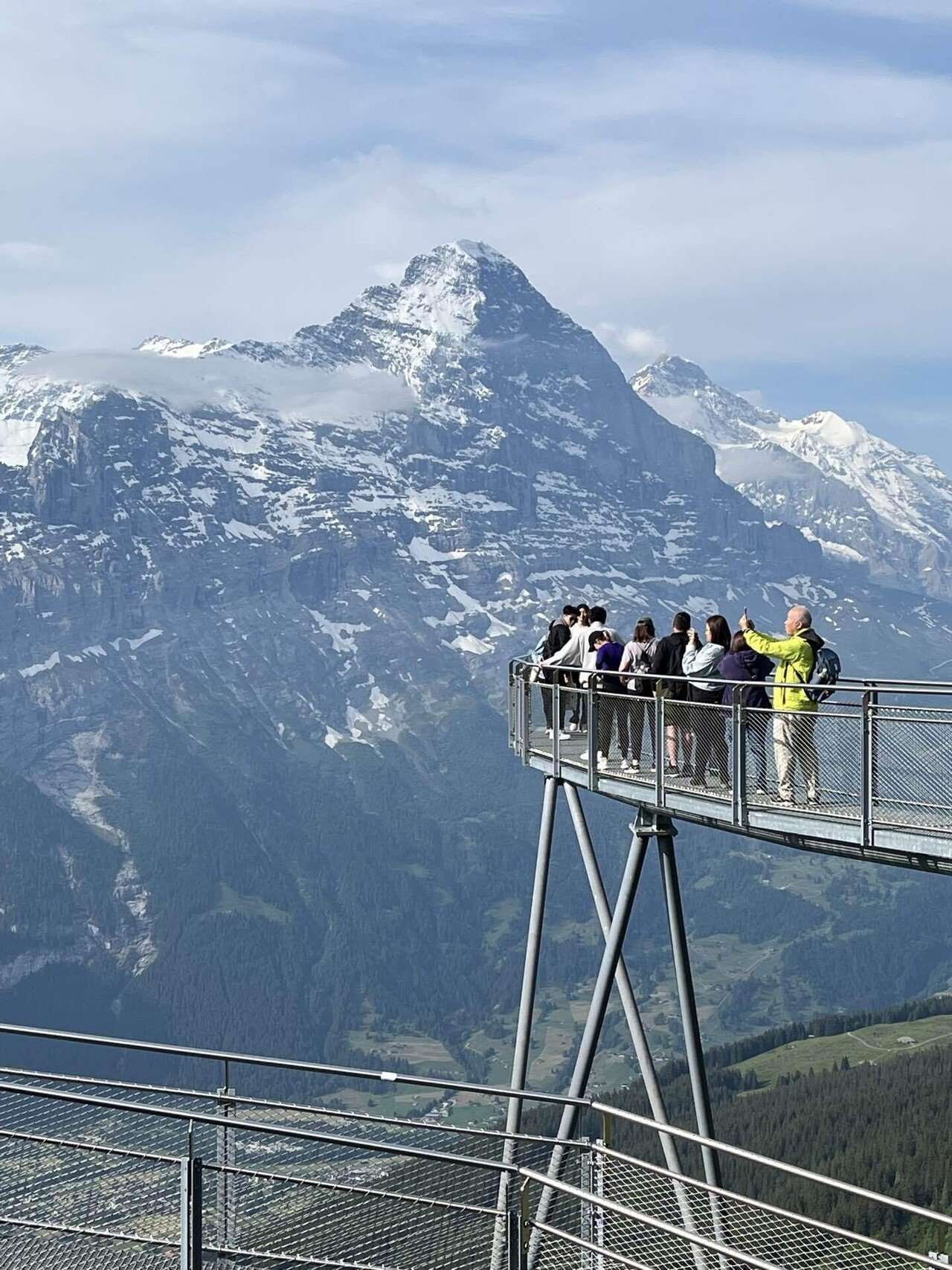 スイスの旅#06】Day3①•恐怖の遊歩道フィルスト・クリフウォーク