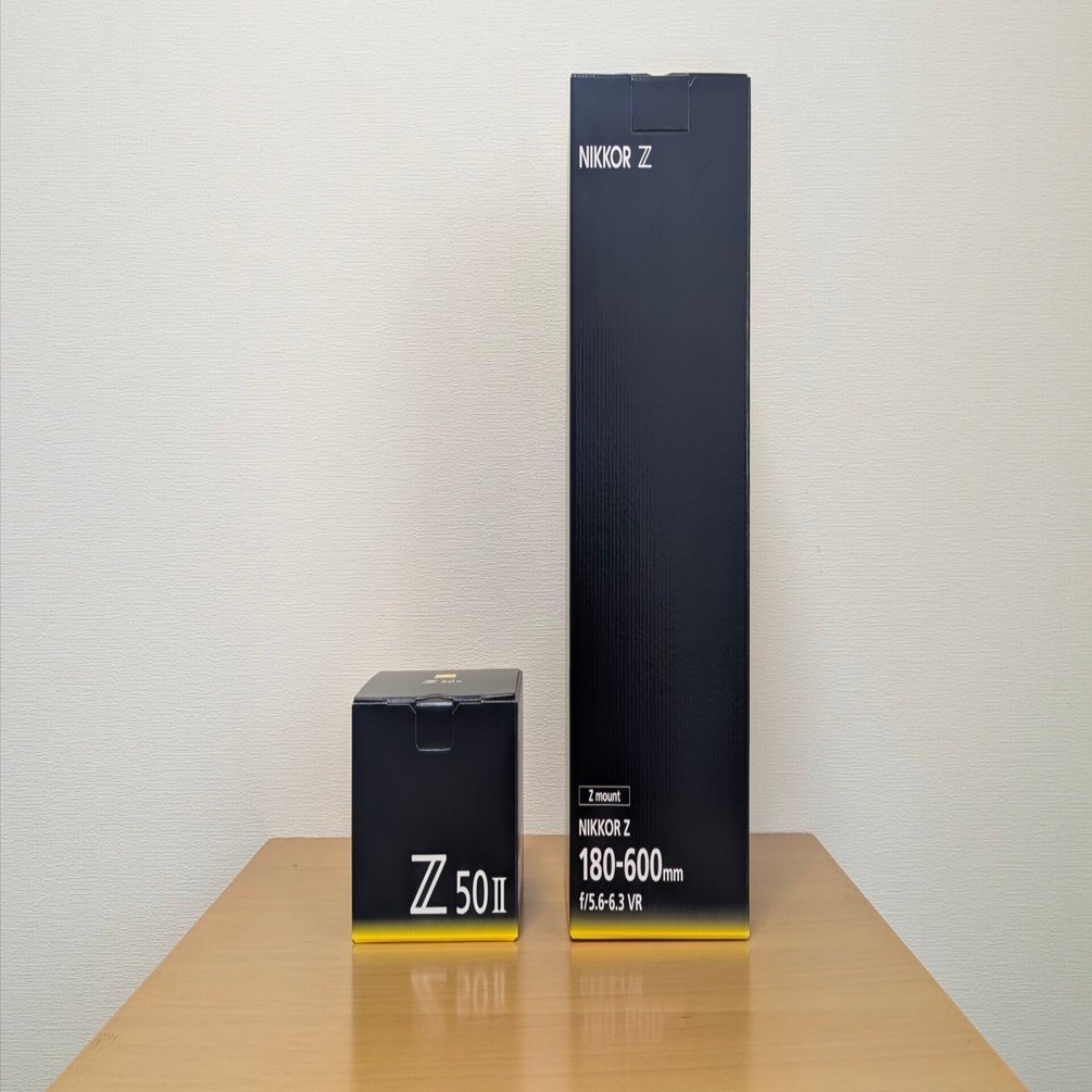 このたびNikon Z50IIとZ180-600mm f/5.6-6.3VRを買いました ─超望遠