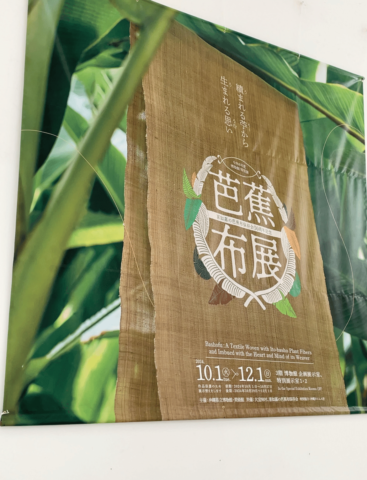 芭蕉布｜お茶と和菓子と着物と私（鈴蘭）