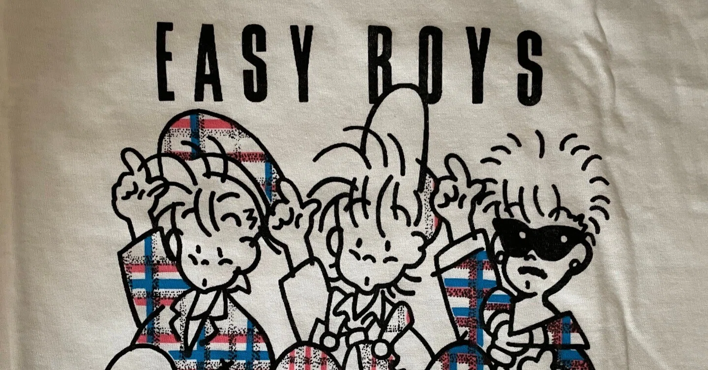 40年来探し求めてきたEASY BOYSのTシャツ｜s_0527｜シャツとキャラと 