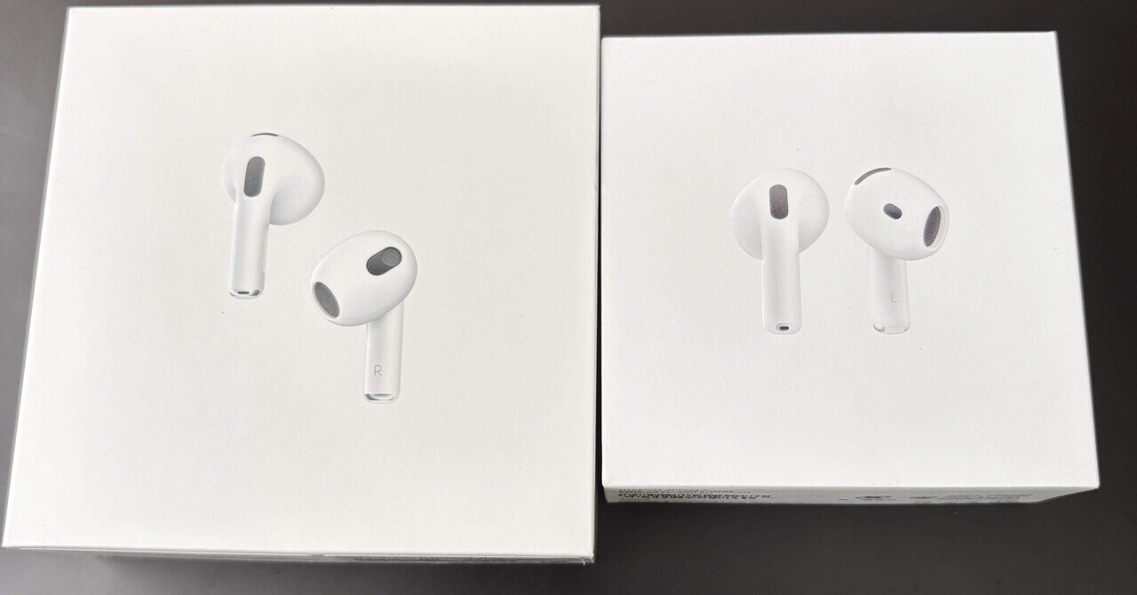 AirPods3の右耳がおかしいからAirPods4へ買い替えてみたよ｜wanya