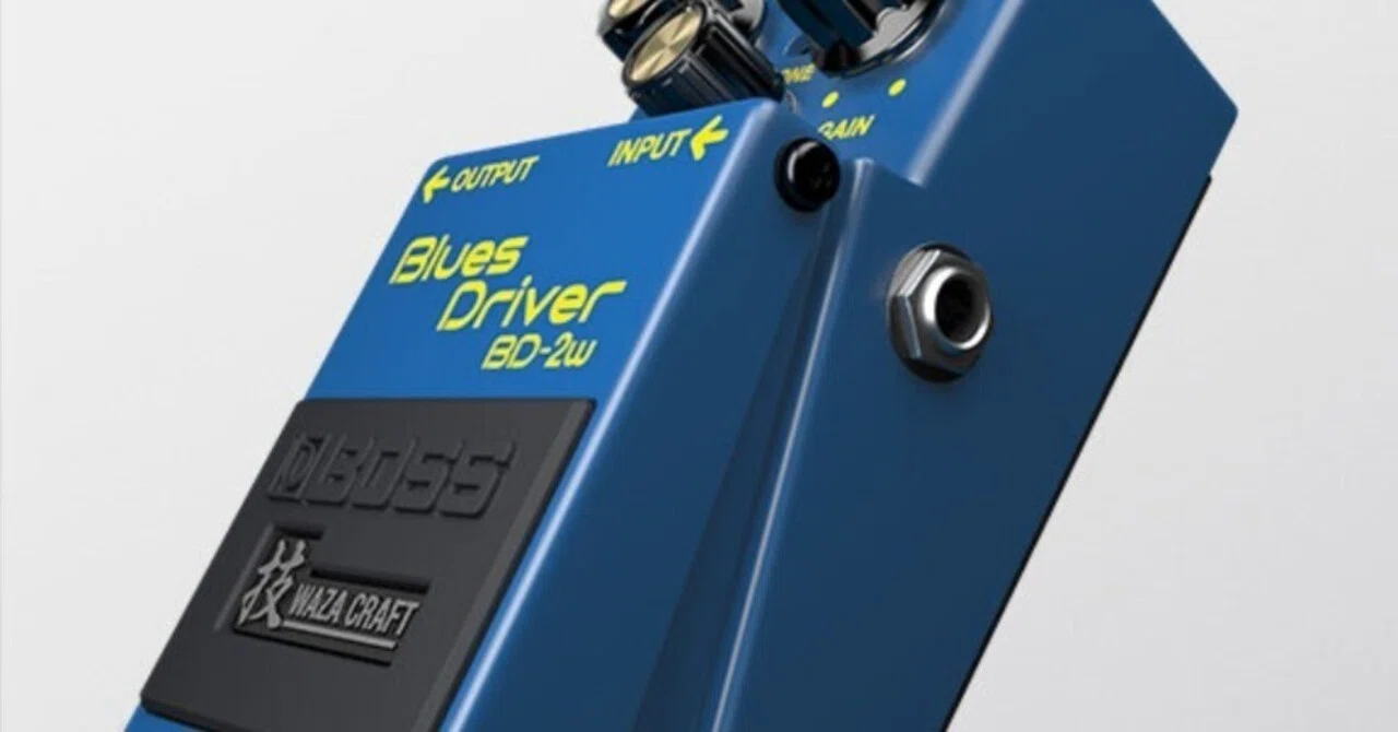 🎸 #014 BOSS BD-2W Blues Driver Waza Craft 定番セッティング集|Maggie 🎸 #014 BOSS BD-2W Blues Driver Waza Craft 定番セッティング集|Maggie
