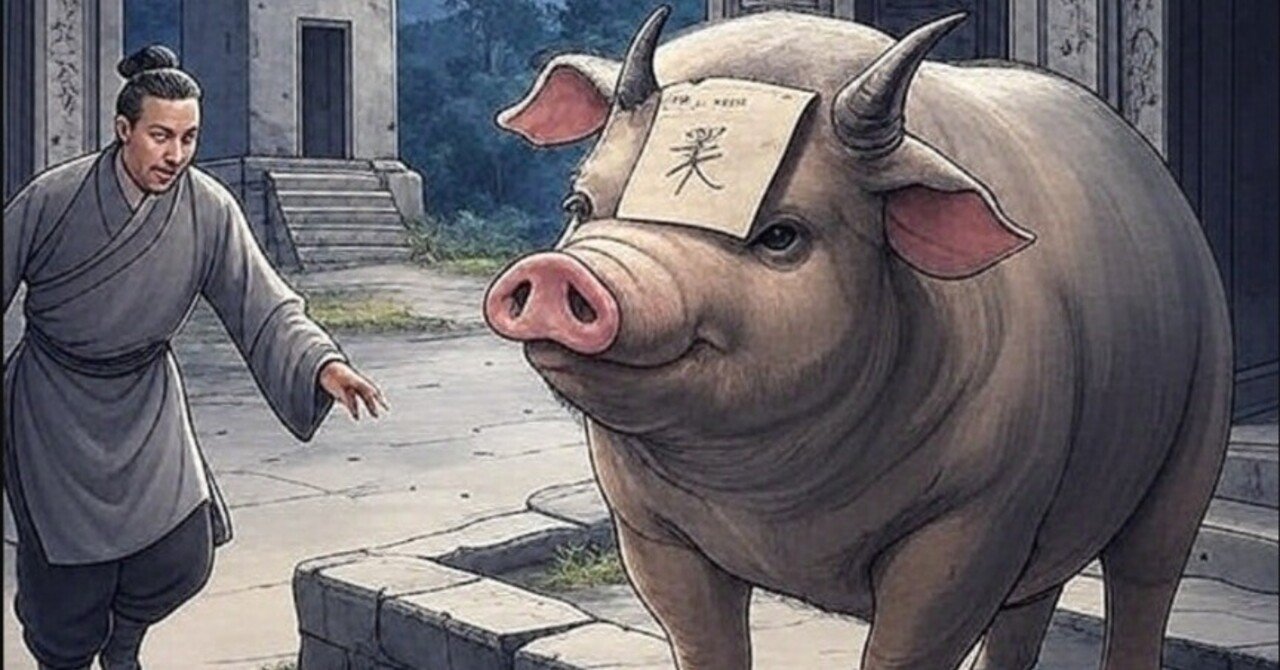 15-13 猪精 猪の夢｜九十九屋さんた