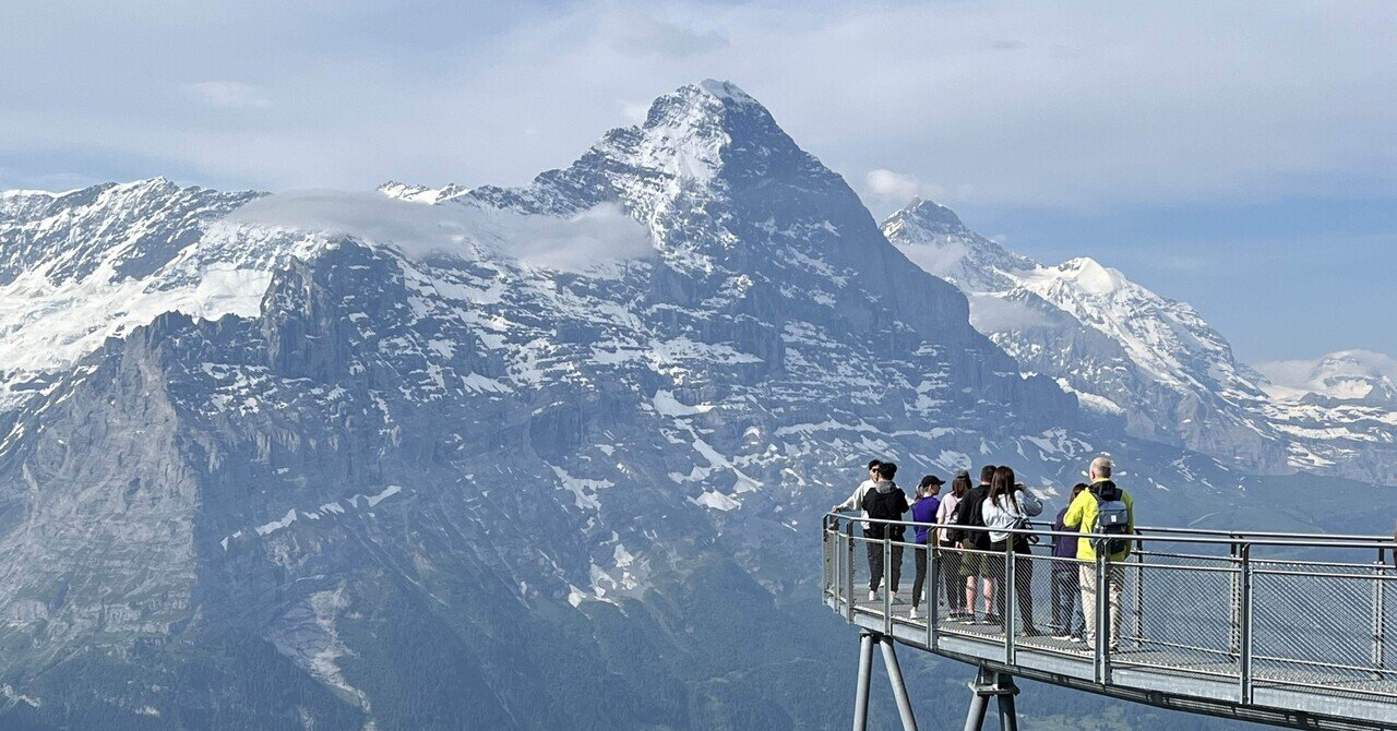 スイスの旅#06】Day3①•恐怖の遊歩道フィルスト・クリフウォーク スイスの旅#06】Day3①•恐怖の遊歩道フィルスト・クリフウォーク