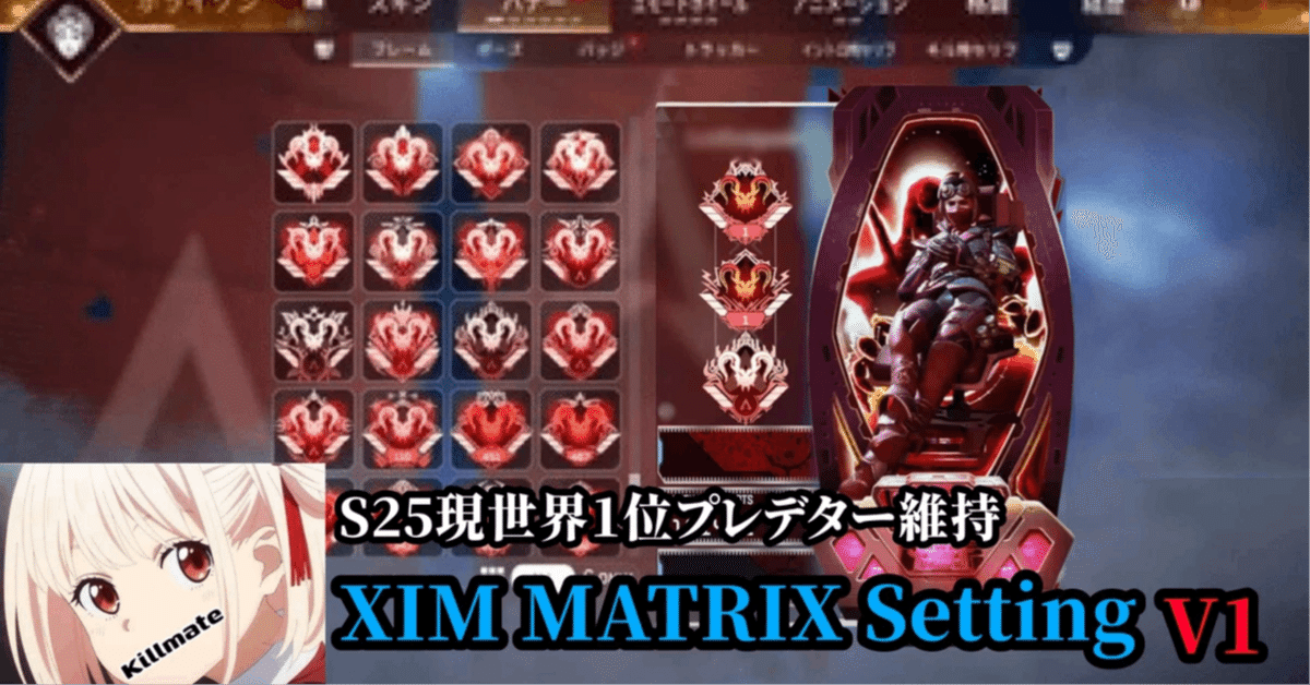 XIM MATRIX 複数プレデター設定有り