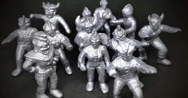 電子戦隊デンジマンソフビ　3体セット 電子戦隊デンジマンソフビセット&デンジリング - メルカリ