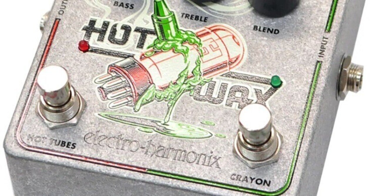 ピ*ロ様 ElectroHarmonix HotWax オーバードライブ Amazon.com: Electro-Harmonix Hot Wax Dual Overdrive Pedal