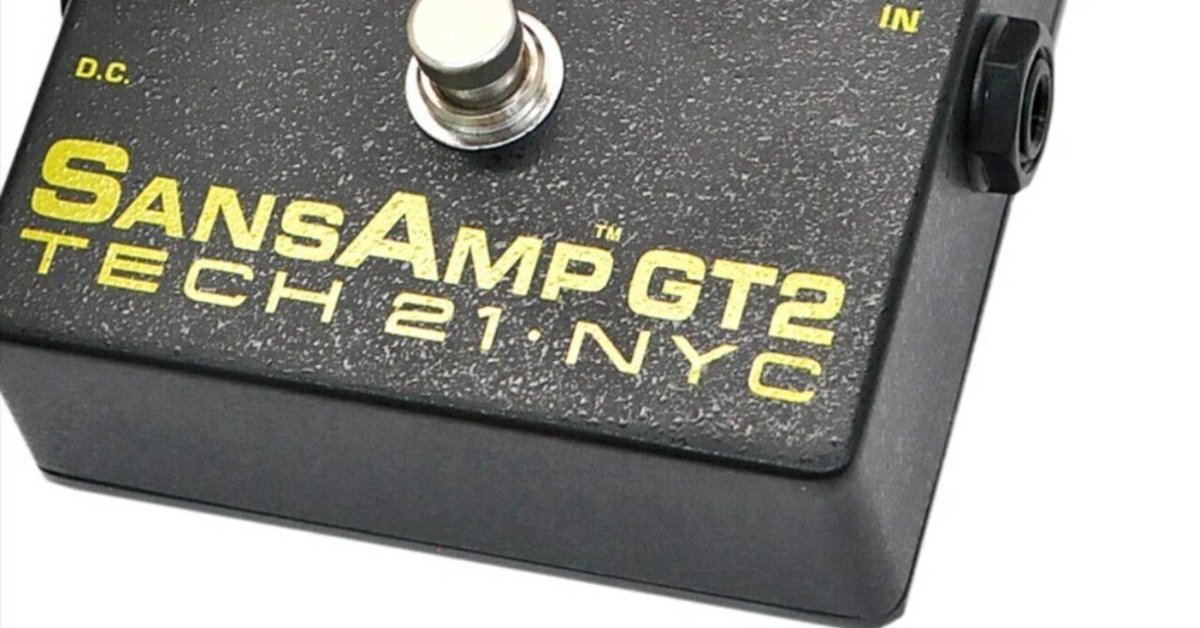 🎸 #024 TECH21 SansAmp GT2 定番セッティング集｜Maggie