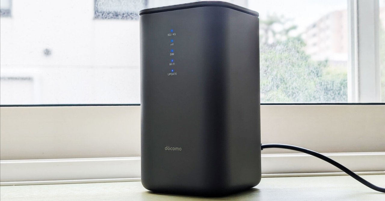 docomo home5G　HR2 長期滞在先でドコモ「home 5G HR02」を導入した話｜こまめブログ