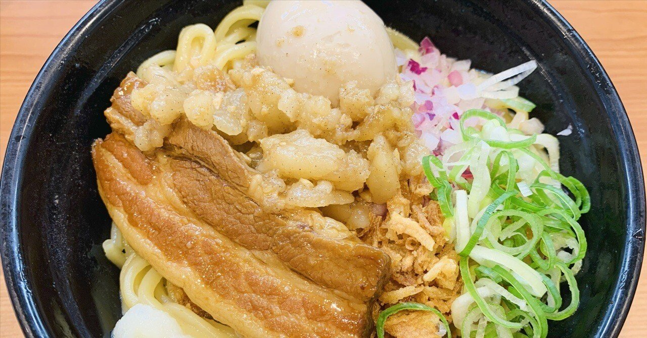 こってり背脂濃厚まぜそば 2025.7.16｜おくむらなをし