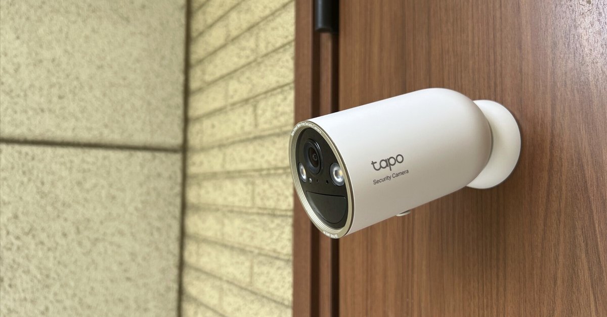 電源配線不要！Tapo C460 KIT屋外・室内見守りもOK！ソーラー