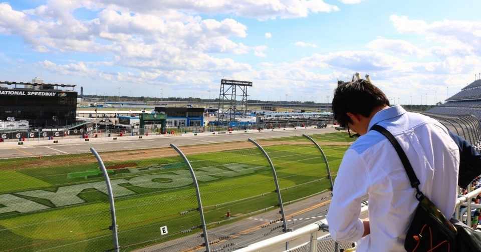 デイトナインターナショナルスピードウェイ 井藤 亘 男子新体操パフォーマー Note