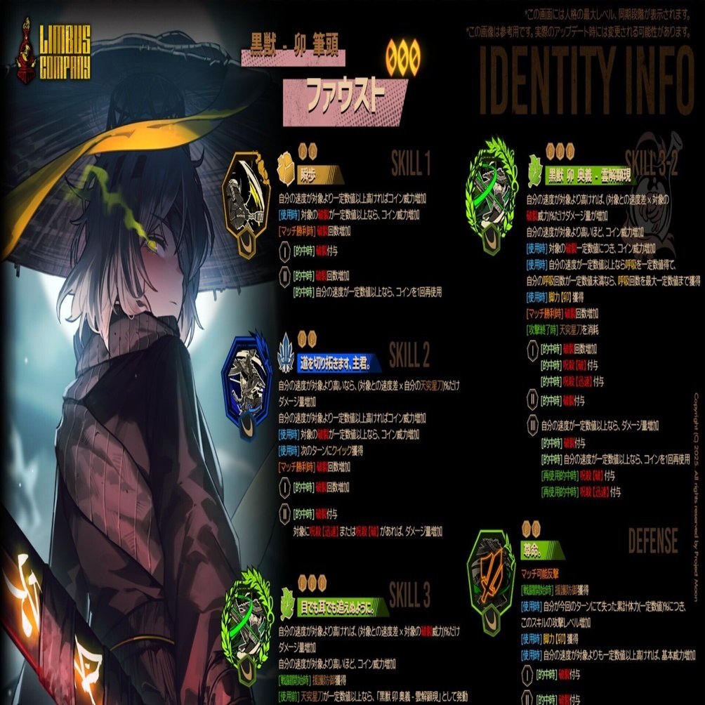 黒獣-卯筆頭ファウスト 評価｜ひよこっこ