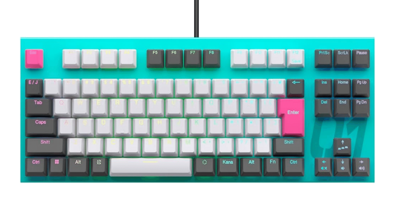 REALFORCE GX1 × 初音ミク】“最速0.1mm”を体感せよ。唯一無二の