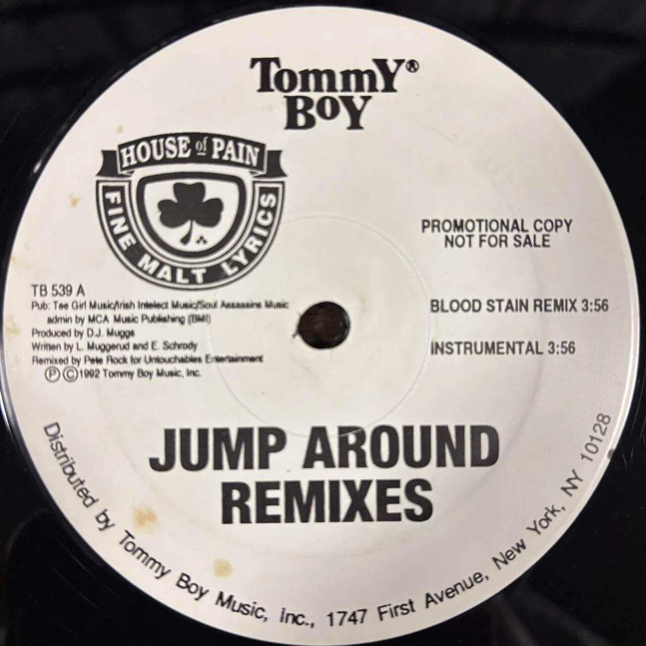 Tommy Boy Promotional Records｜HIP HOP JUNKIEEES