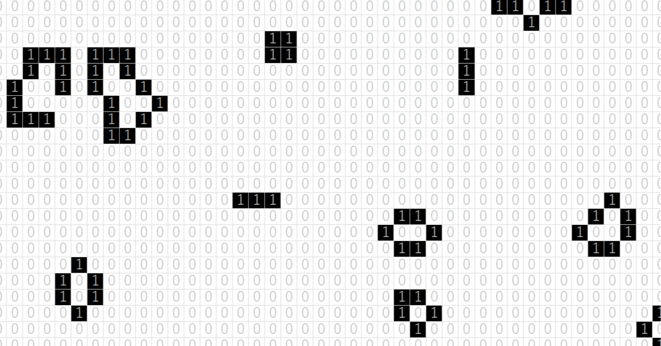ライフゲームをマクロ無しのExcelでやる。｜madeli