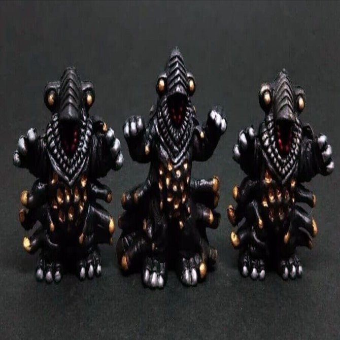 ウルトラ怪獣消しゴム　アブドラールス　黒　ポピー ウルトラ怪獣消しゴムアブドラールス黒ポピー