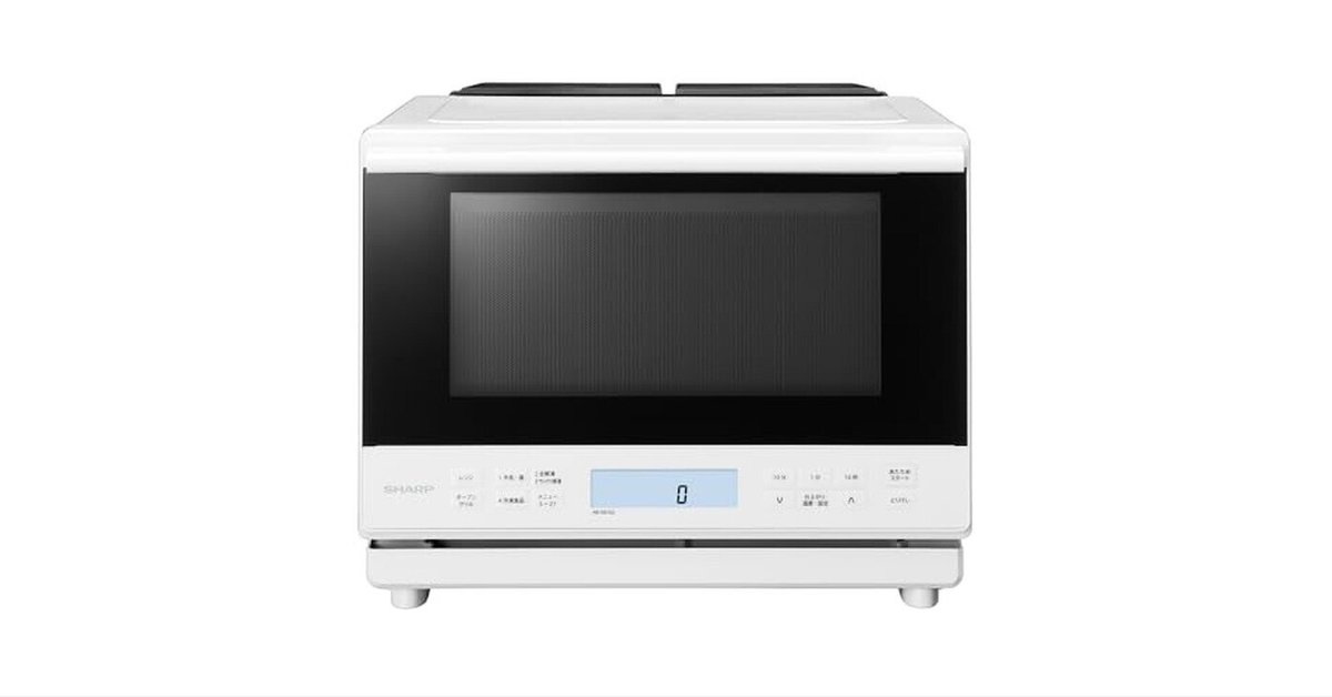 未開封品 シャープ 過熱水蒸気 オーブンレンジ RE-SS10-XW Amazon | シャープ 過熱水蒸気 オーブンレンジ 31L