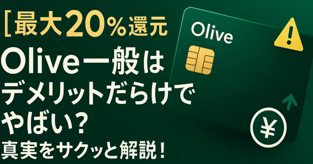 [Up to 20% Cashback] Is it true that the standard Olive card is 'full ...