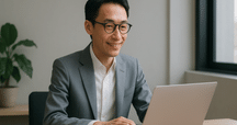 美品　エヌライン　 青山　セットアップスーツ　ダークグレー　サイズ7(S) スタイリッシュジャケット【ウォッシャブル】【乾燥機OK