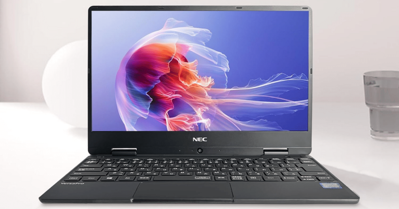 動作確認済NEC VZシリーズ Core M3-8100Y 12.5インチ Core m3-8100Y、12.5インチ 917gの中古PC「NEC VersaPro VH-4」が