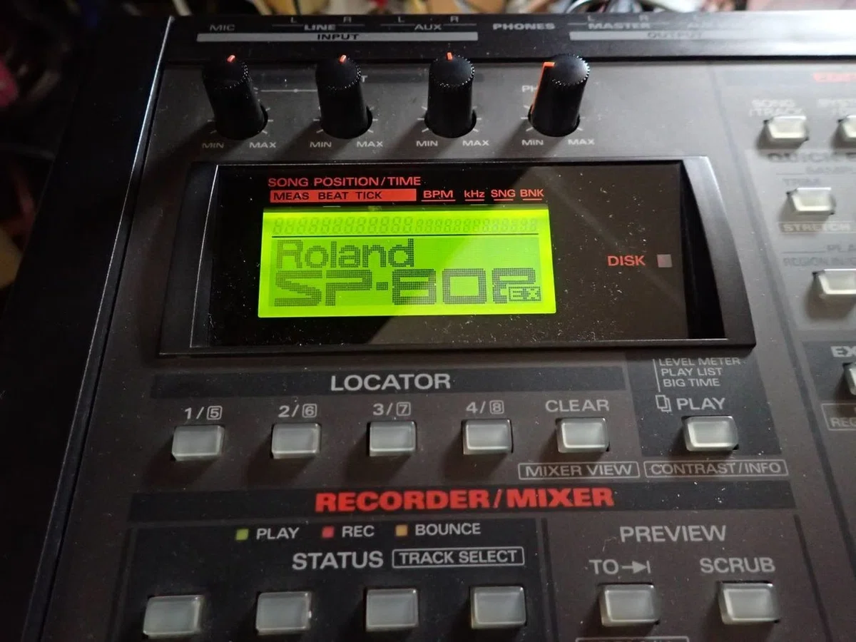Roland Groove Sampler SP-808 CF化改造（失敗^^;)｜Uccyan