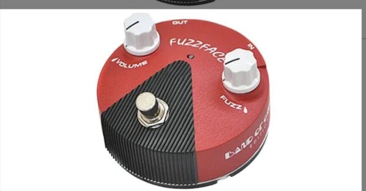 FUZZFACE mini ジミ ヘンドリックス 🎸 #029 JIM DUNLOP FFM6 Band of Gypsys Fuzz Face Mini 定番