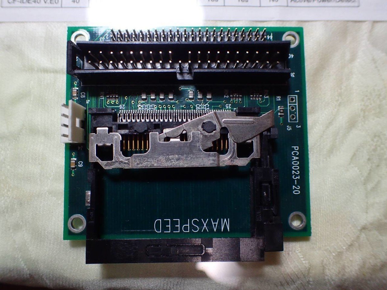 Roland Groove Sampler SP-808 CF化改造（失敗^^;)｜Uccyan