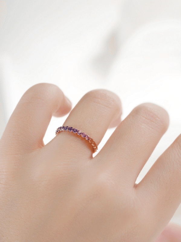 マルチサファイア(グラデーション) マルチカラーサファイア・グラデーションリング | Atelier Ozaki