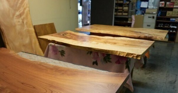パドック　RF05　一枚板　乾燥　カウンター　テーブル　天板　DIY 一枚板でカウンターテーブルをDIY | スローキャンプと旅日記