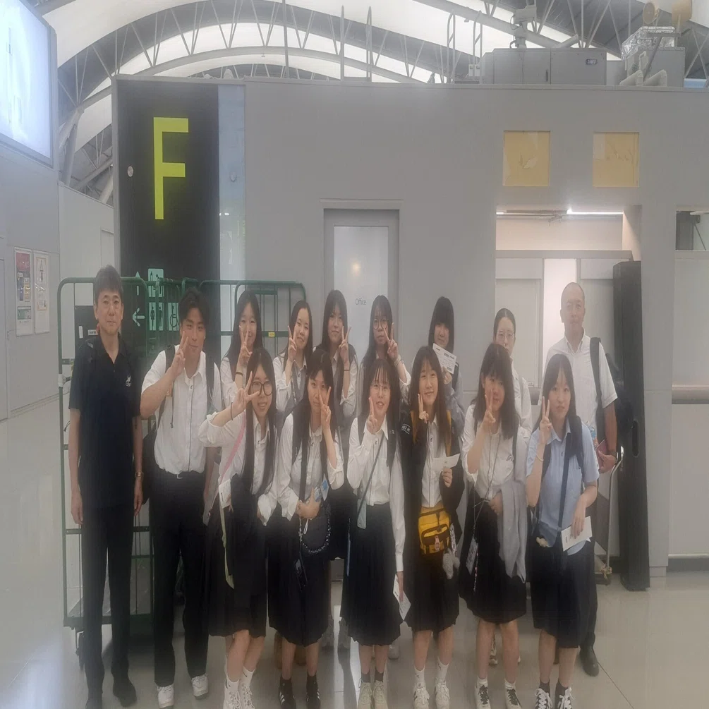オーストラリア研修】出発｜大阪府立大阪ビジネスフロンティア高等学校