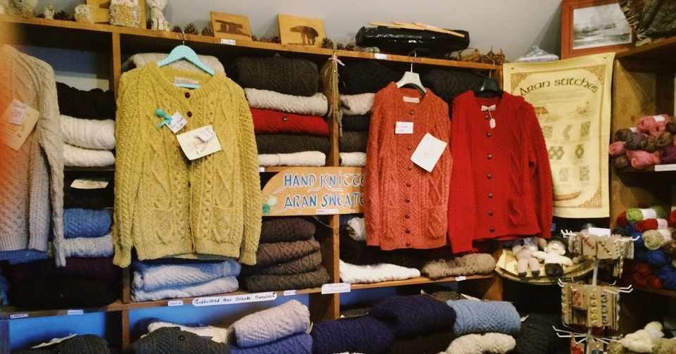 アラン諸島の記憶が作品に重なる アランニット制作日記 1月後編 藤澤ゆき Yuki Fujisawa Note