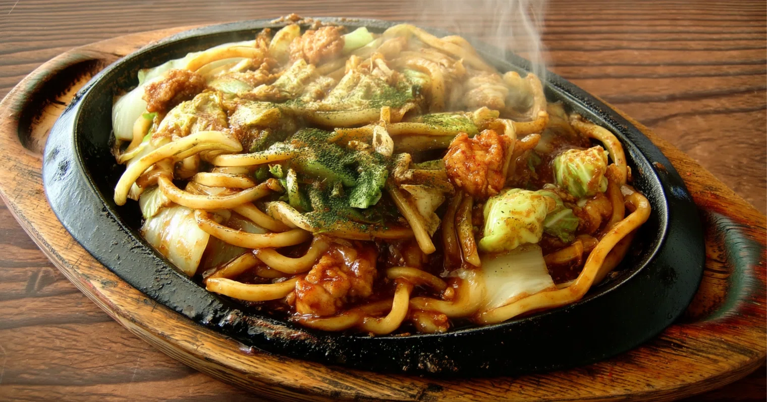 味噌 焼きうどん 亀山