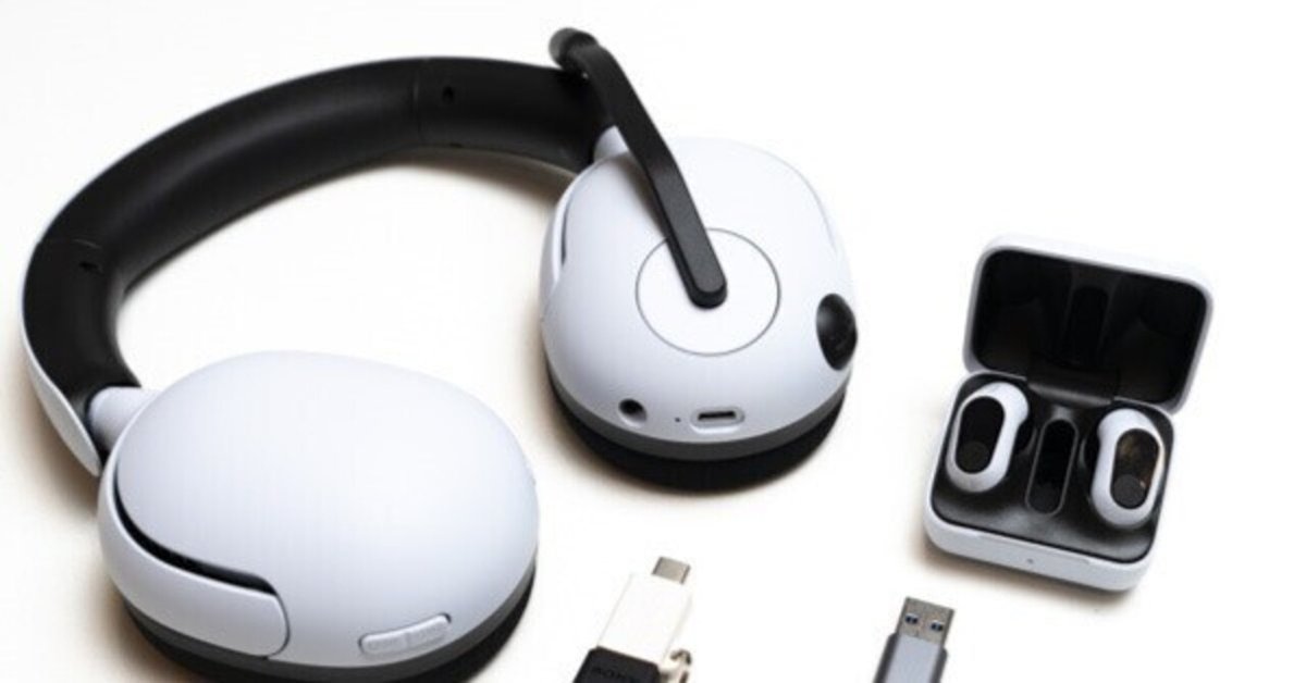 SONY INZONE Buds ホワイト USBアダプター付き Sony INZONE Buds Truly Wireless Noise Cancelling Gaming