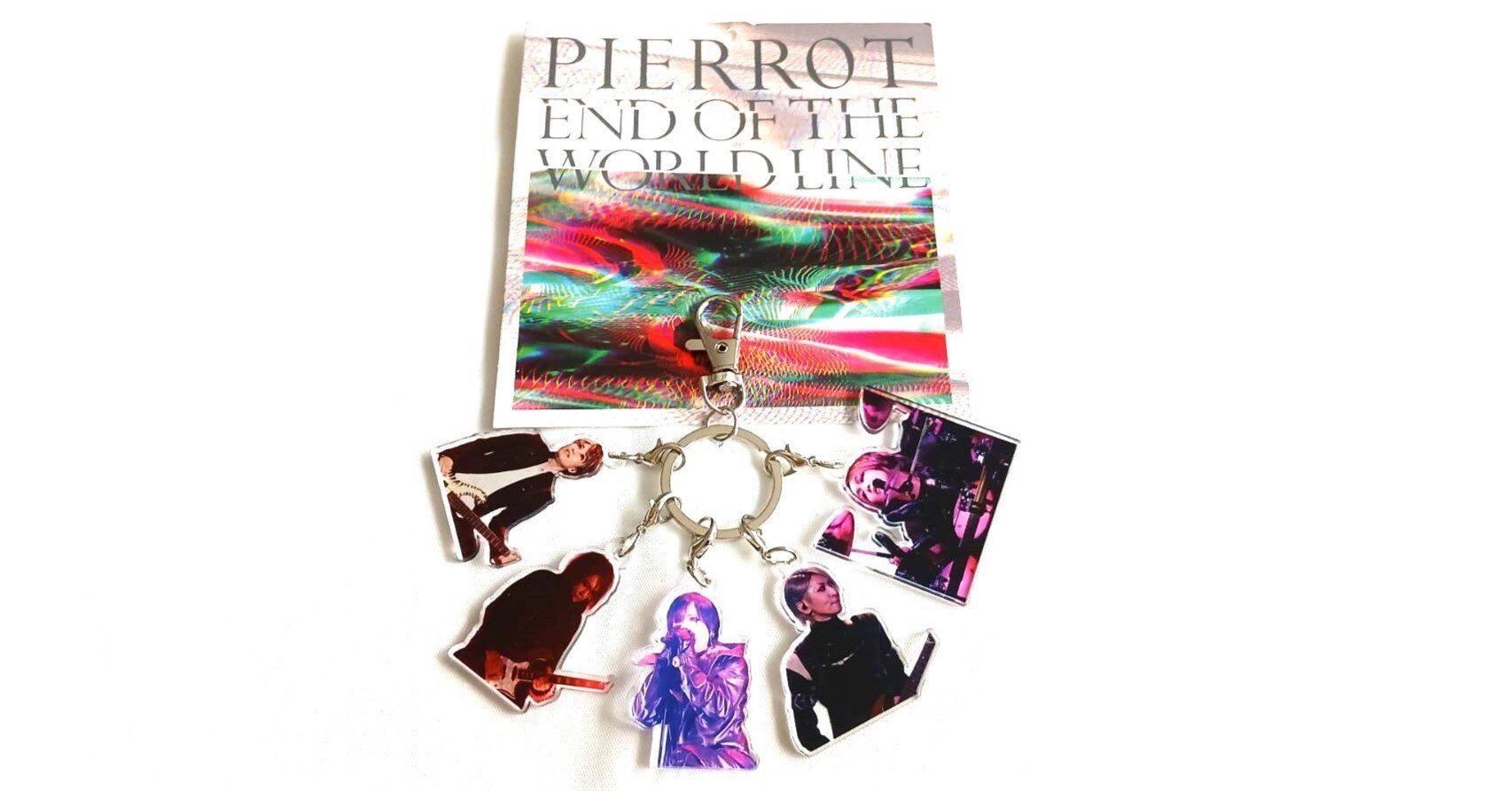 PIERROT 【5連アクキー】のフィルムを剥がしてみた動画ほか、ピエロ