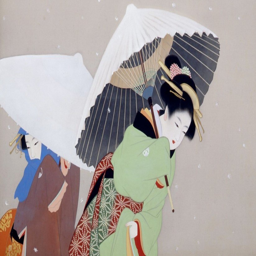 時の靄のむこう側で松園美人に出会う【上村松園と麗しき女性たち@山種