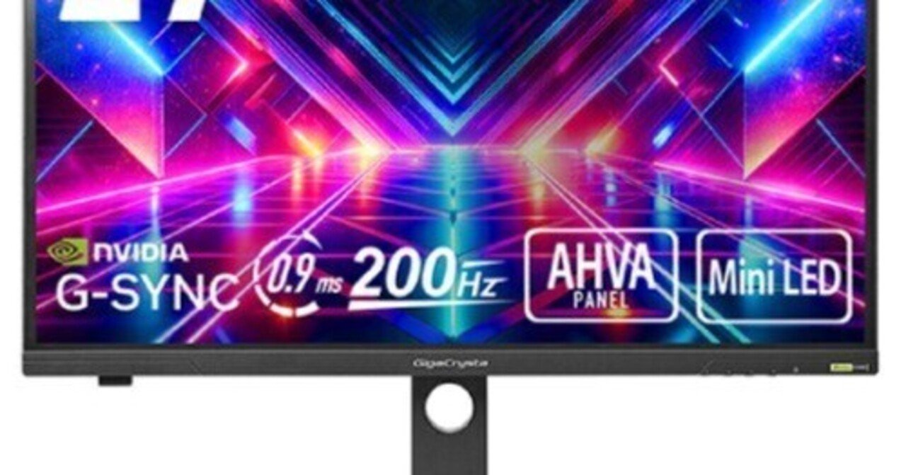究極のゲーミング体験を今すぐ!!最新Mini LED技術と1000HDR搭載の27