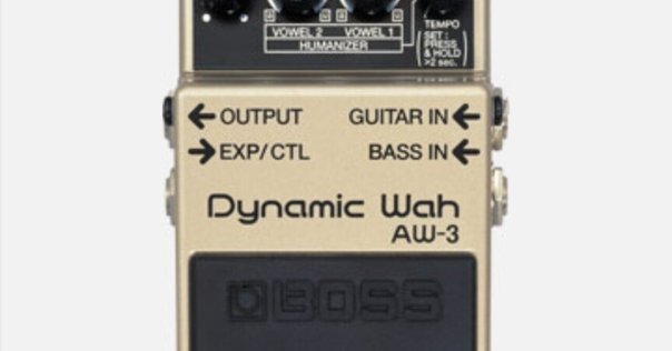 エフェクターレビュー】BOSS AW-2 Auto Wah ～「ワウペダルが