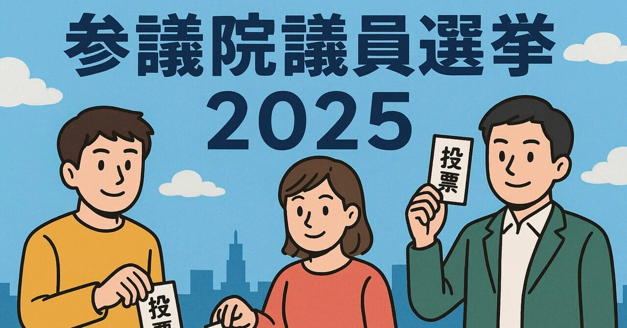 参院選の情勢調査を見てみよう②｜中島けいすけ（成田市議会議員）