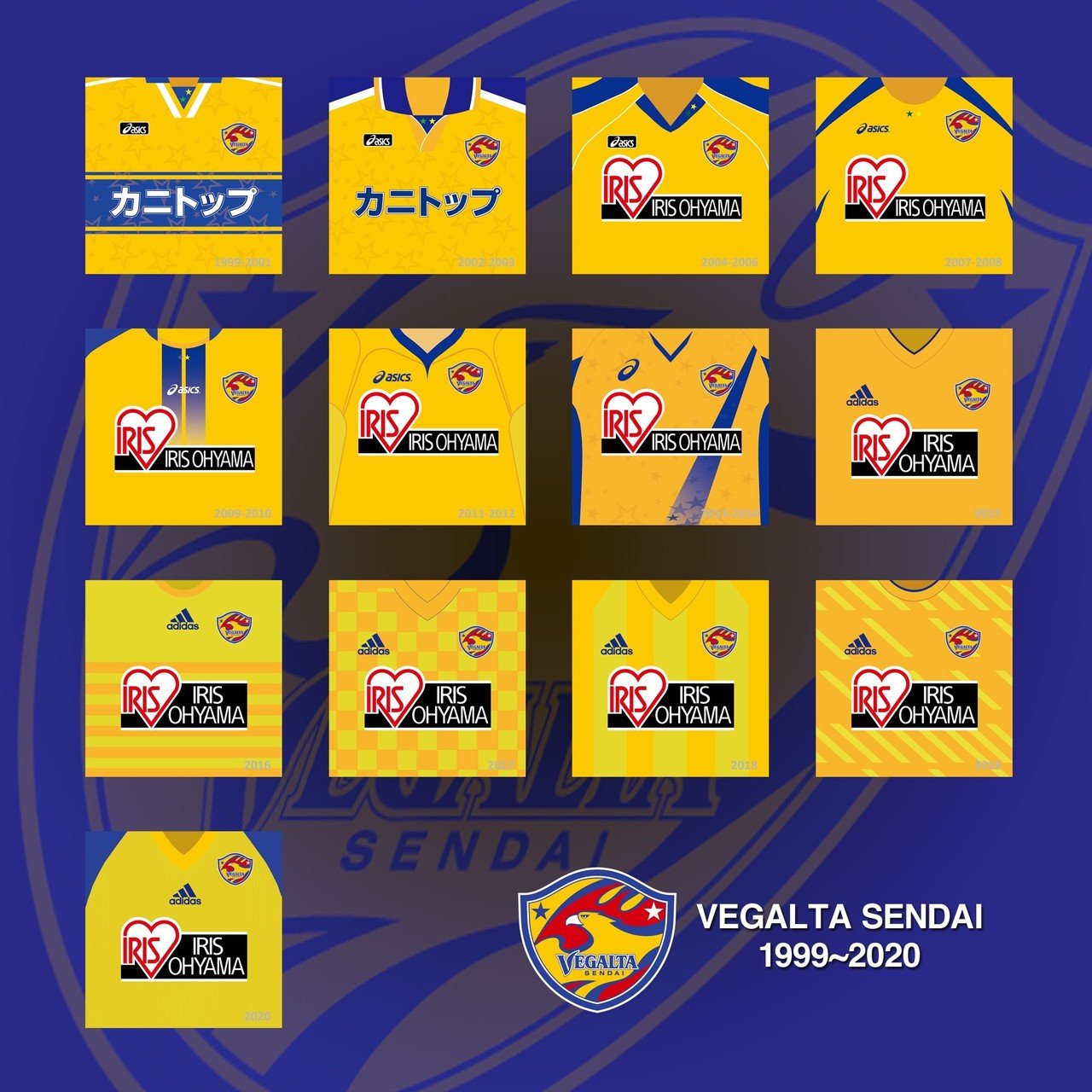 ベガルタ仙台歴代ユニフォームデザイン ともさん Note ベガルタ仙台歴代ユニフォームデザイン ともさん Note
