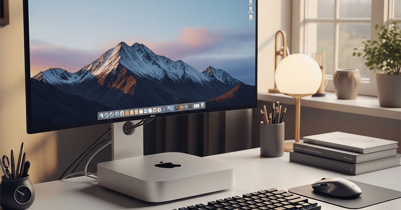 現役WEB系学生が厳選】Mac mini、モニター、キーボード、周辺