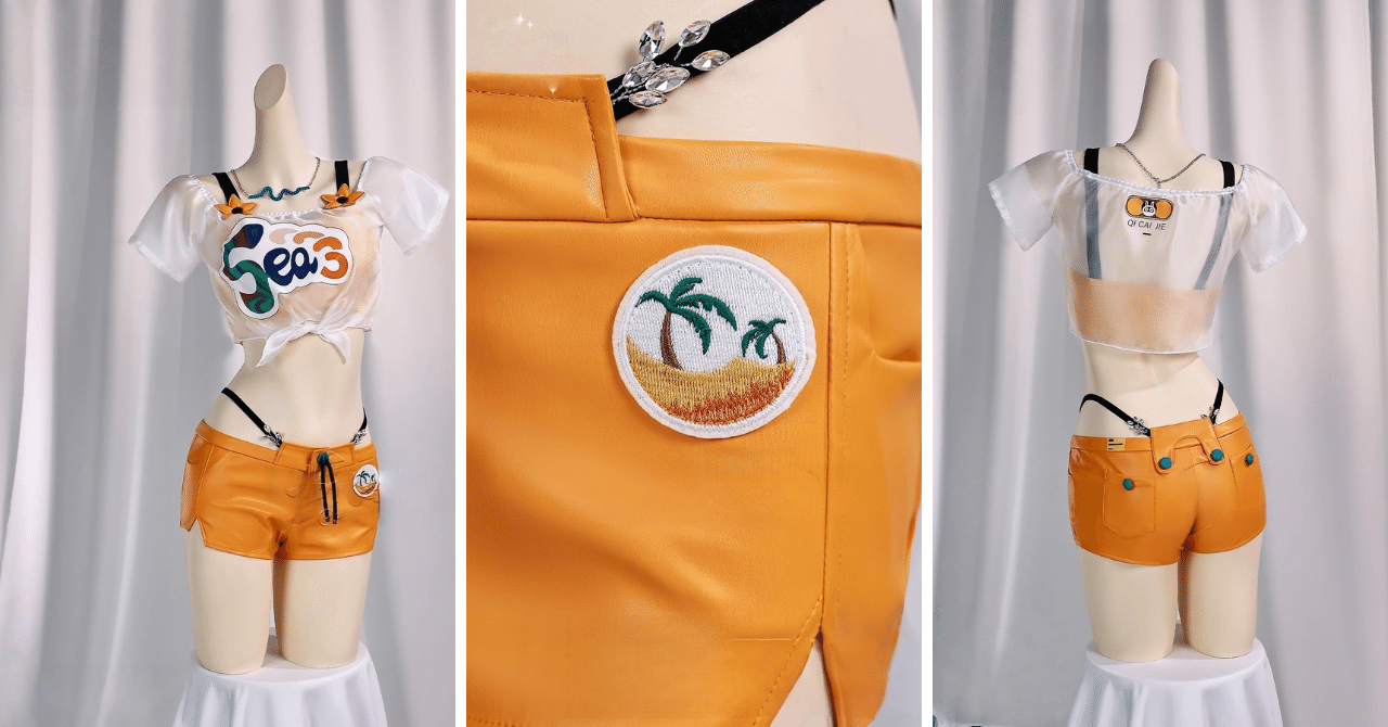 Monenjoy ゼンレスゾーンゼロ リン 夏色ブルースカイ水着セット