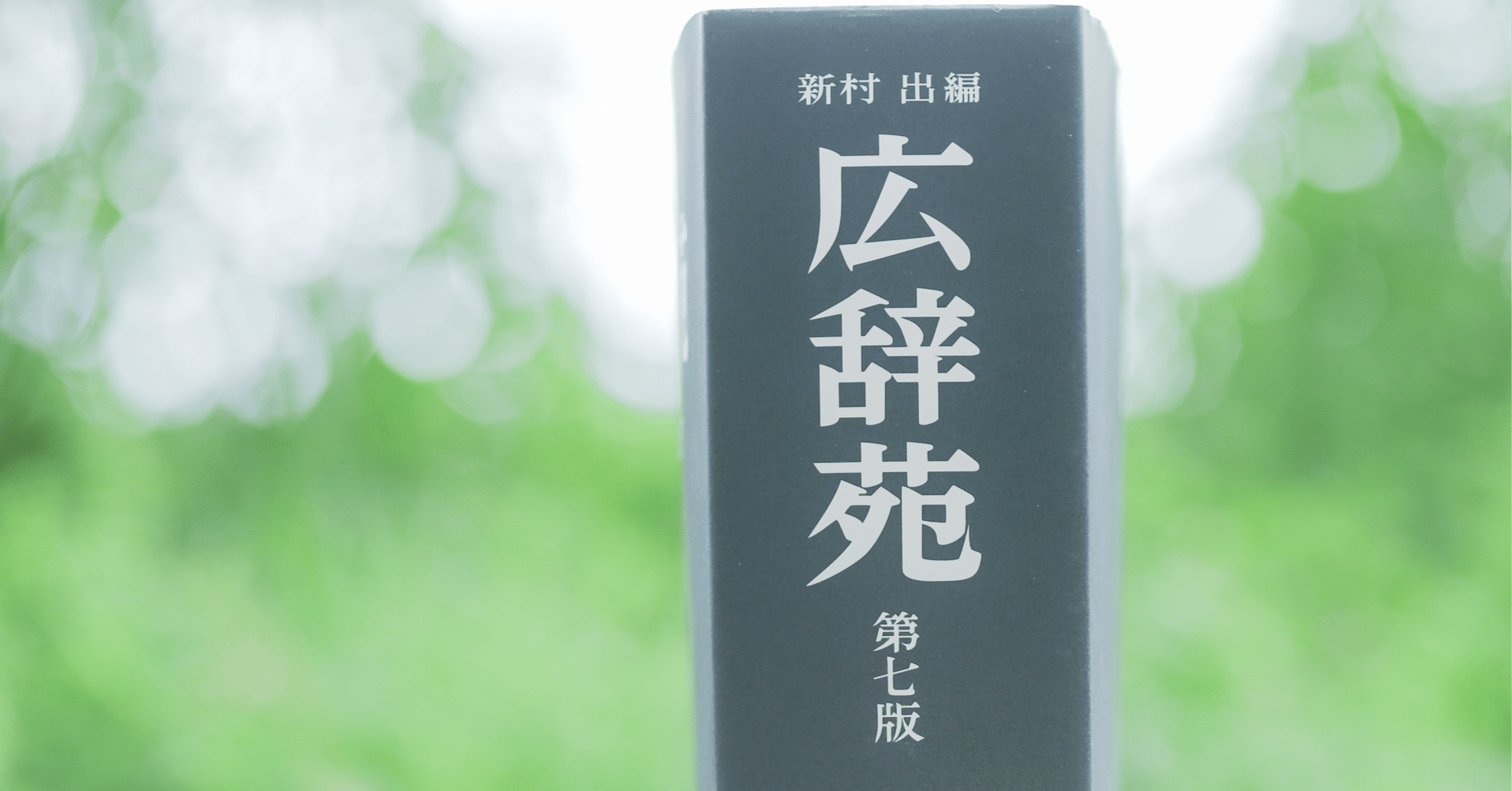 広辞苑 ChatGPTと広辞苑──なぜ今、紙の辞書を手元に置いたのか｜Makot（まこ