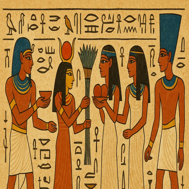 エジプトの絵 ブルックリン博物館所蔵 特別展 古代エジプト | #古代エジプト展 女性