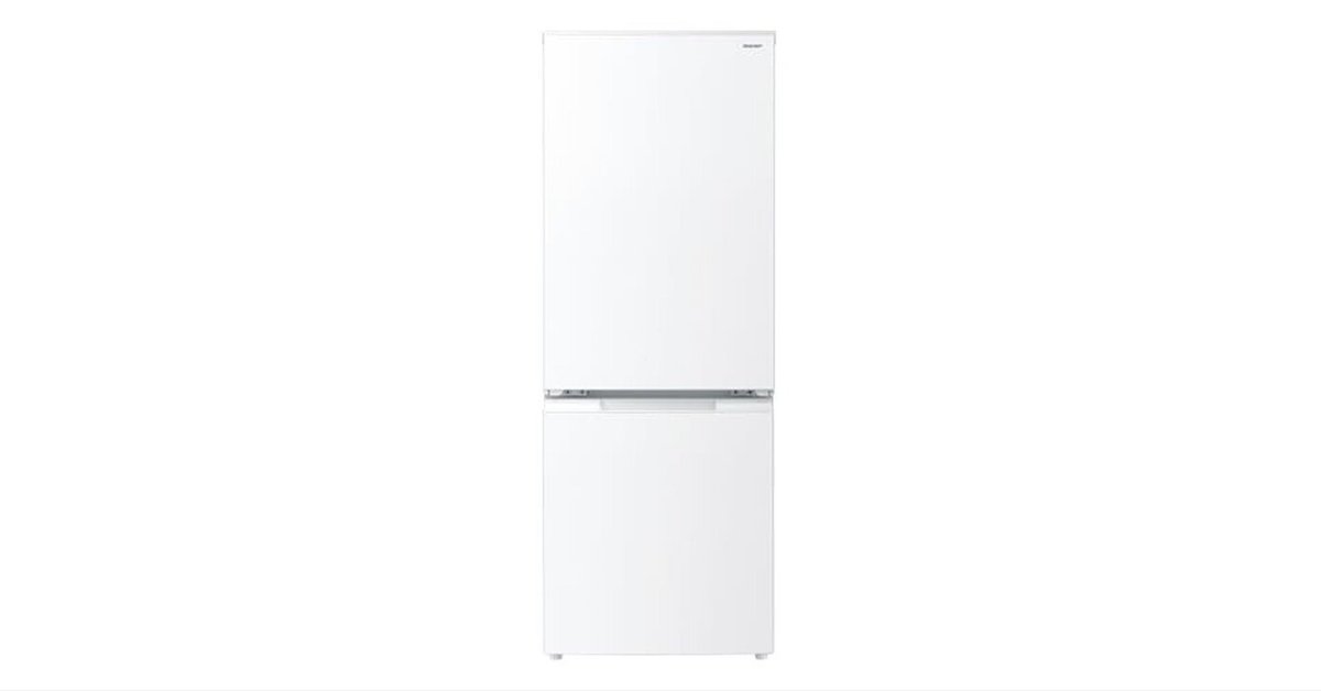 シャープ 冷蔵庫 2021年製 179L ホワイト たのメル便発送品 シャープ 冷蔵庫 幅49.5cm 179L 両開き SJ-D18P-W マット