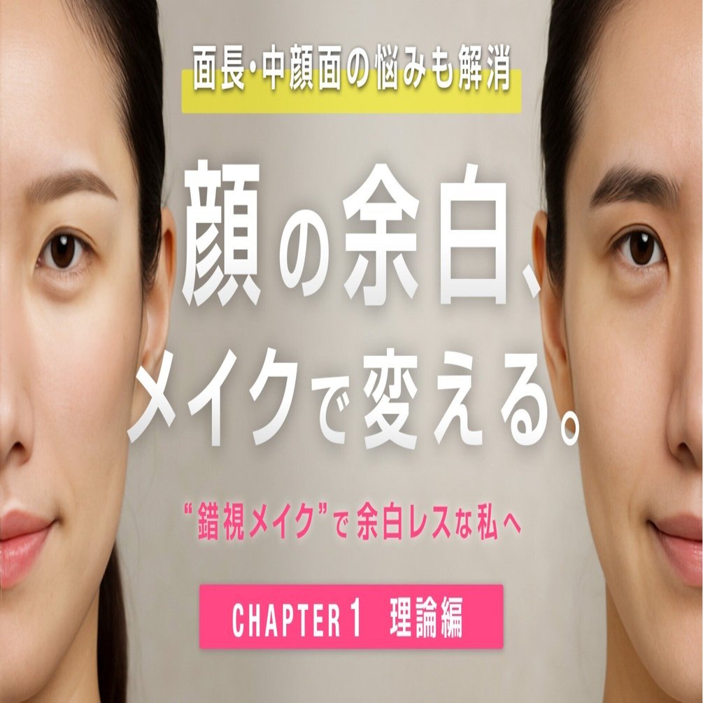 半顔メイクで素肌錯覚を楽しもう！, image size:1920x1005