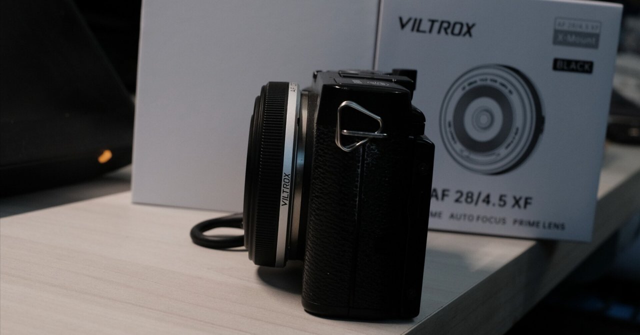 X-M1＋Viltrox 28mm F4.5→『携帯カメラ』爆誕｜Masa