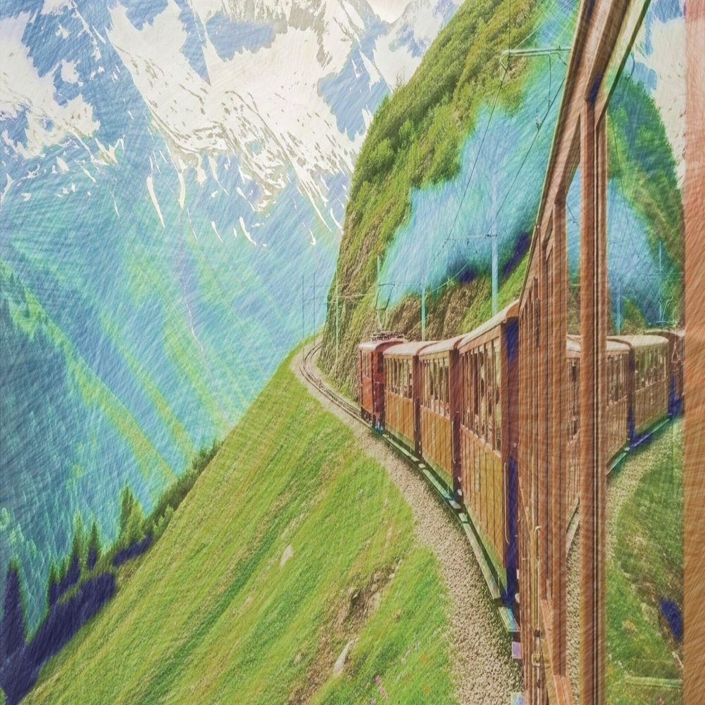 色鉛筆画 自作の色鉛筆画｜流離人